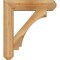 Ekena Millwork Imperial Craftsman Rough Sawn Bracket w/ Offset Brace, Western Red Cedar, 8"W x 32"D x 36"H BKT0806X32X36IMP04RWR - alternate 3